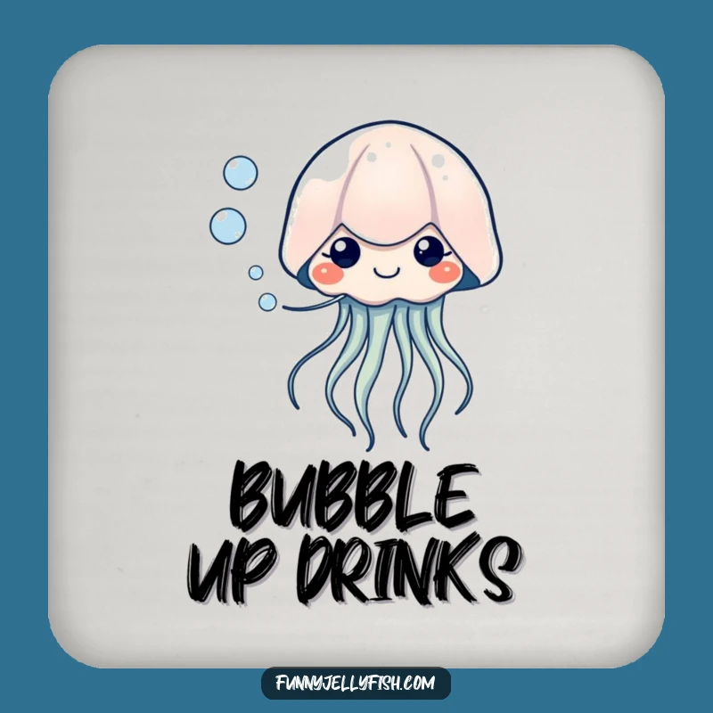 Funny Kawaii Jellyfish Bubble Coaster - Protect with Serenity