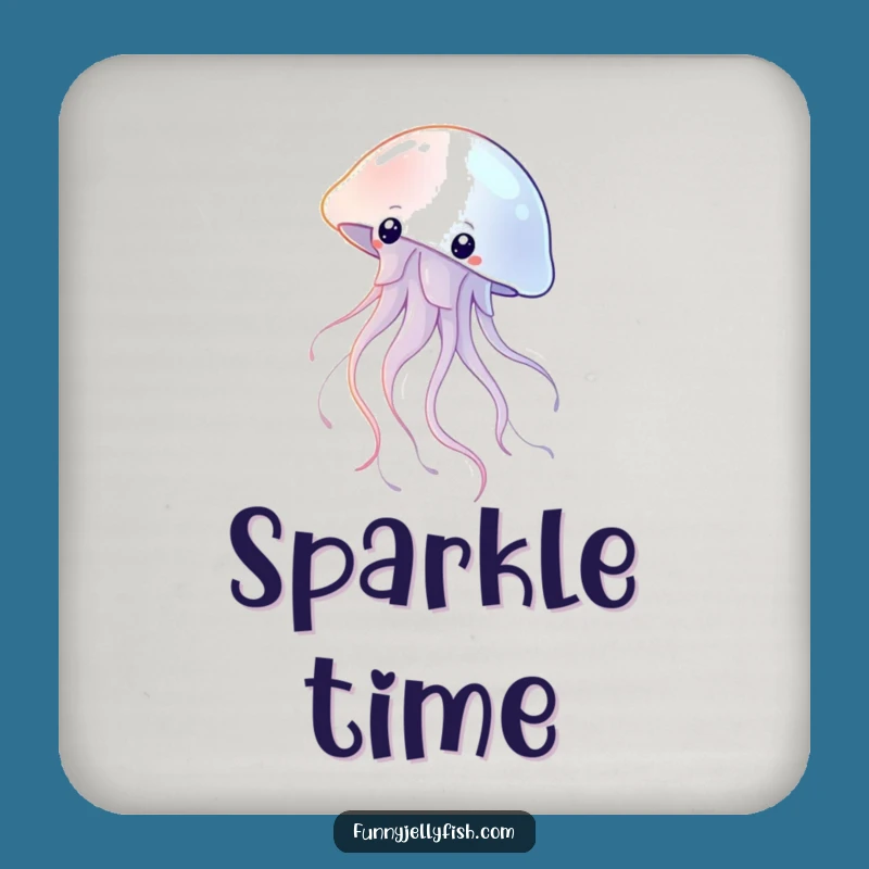Funny Jellyfish Tentacle Coaster: Graceful Floating Shimmering Perfect Party Gift