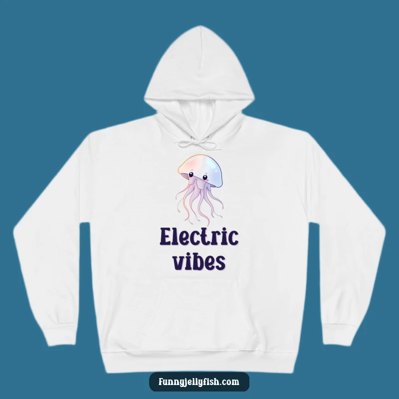 Funny Jellyfish Tentacle Hoodie: Graceful Floating Shimmering Perfect Cozy Gift