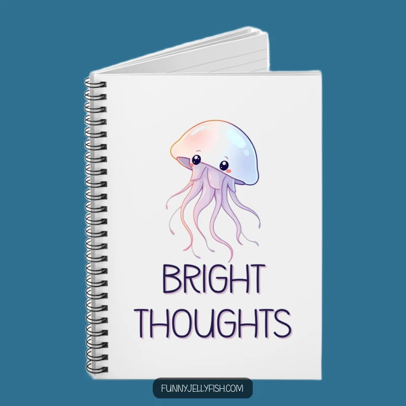 Funny Jellyfish Tentacle Notebook: Graceful Floating Shimmering Perfect Creative Gift