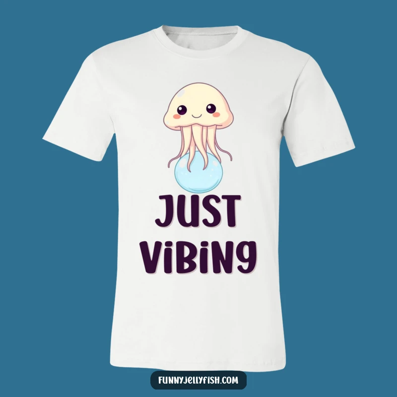 Funny Jellyfish Bubble Bounce T-Shirt - Comical Sea Life Apparel Gift