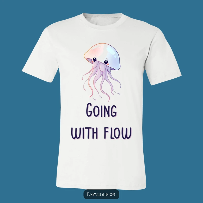 Funny Jellyfish Tentacle Tee: Graceful Floating Shimmering Perfect Gift