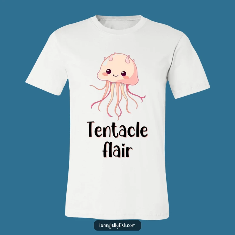 Funny Kawaii Jellyfish Dancer T-Shirt - Wiggle Your Way to Smiles